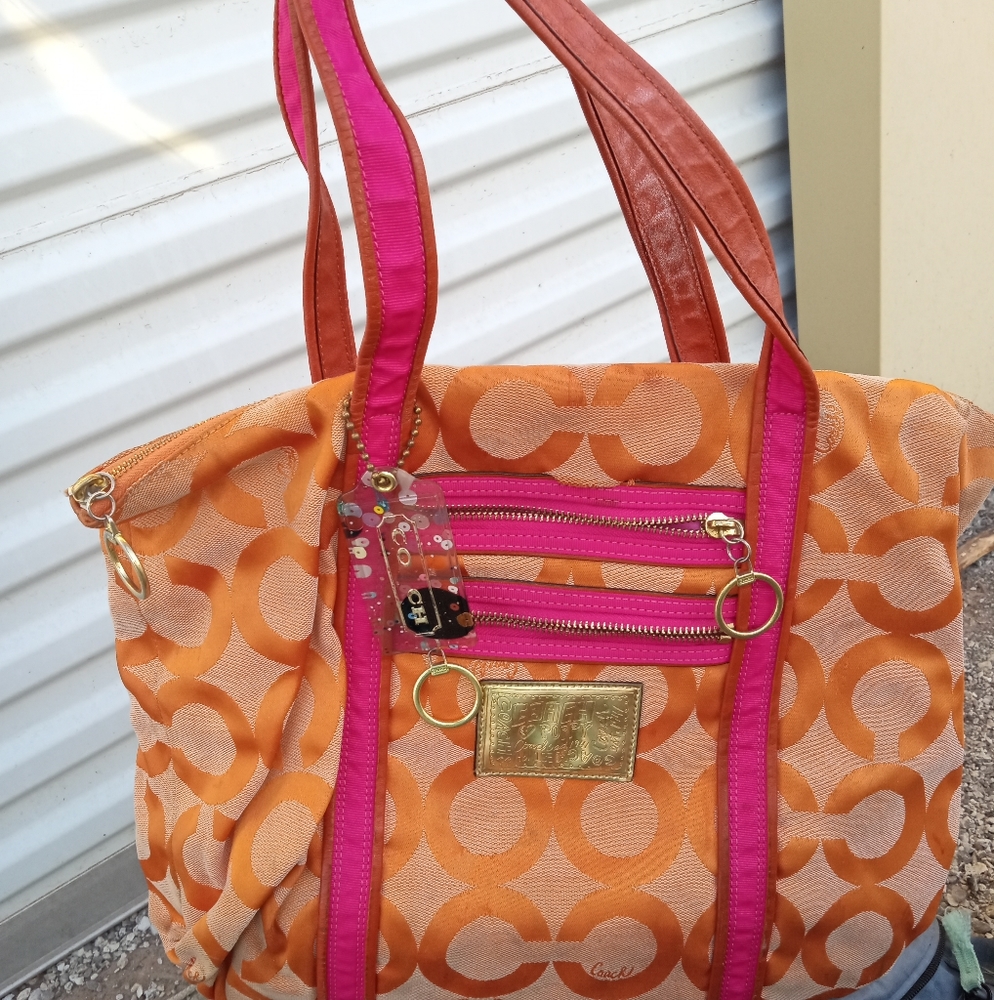 Coach tote purse